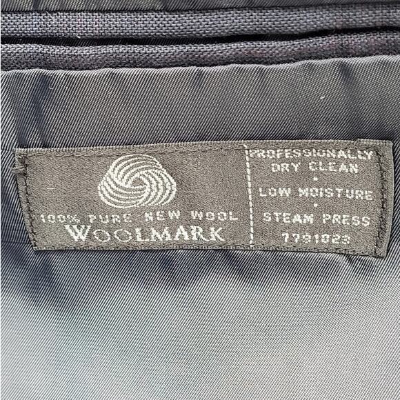 Franco Lotti Illusion Plaid 3 Button Single‎ breasted Men's Suit Jacket Blazer - Picture 12 of 15